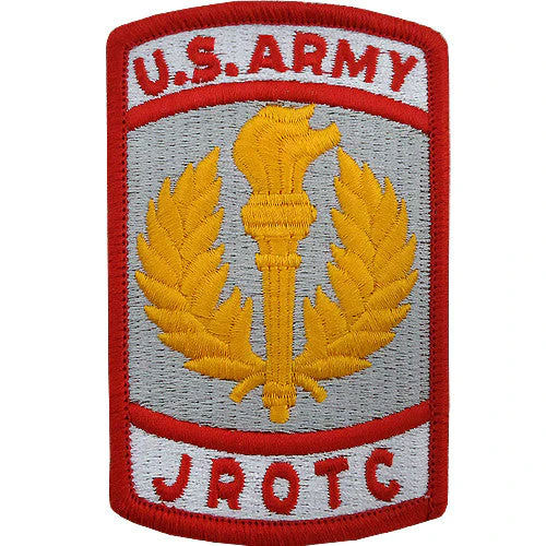 This patch is on many officers uniforms, The Army JROTC (Junior Reserve Officer Training Corps) was established in 1916. 