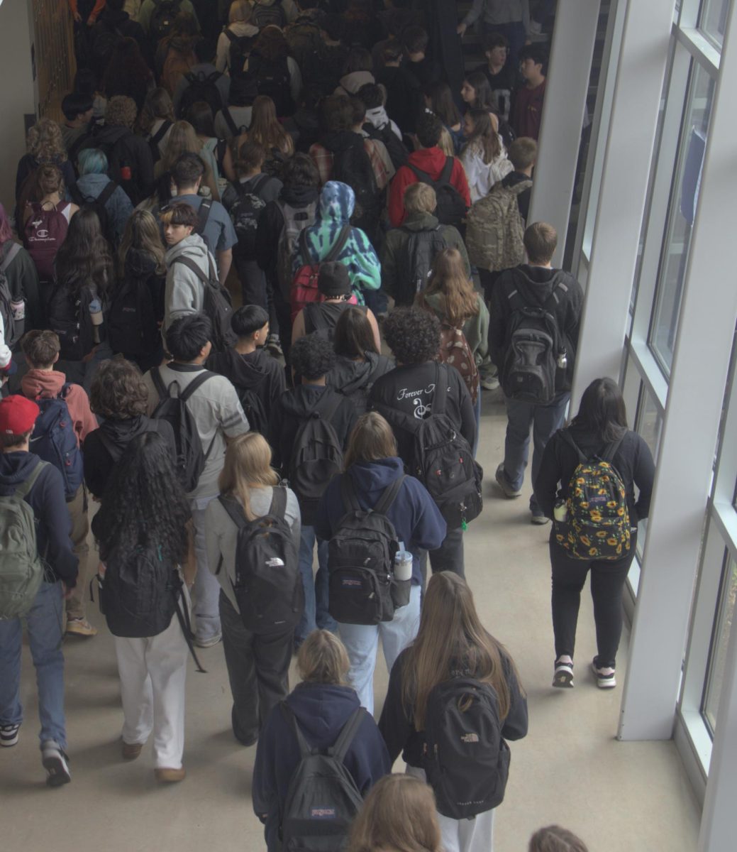 OCHS Hallway during passing periods.
