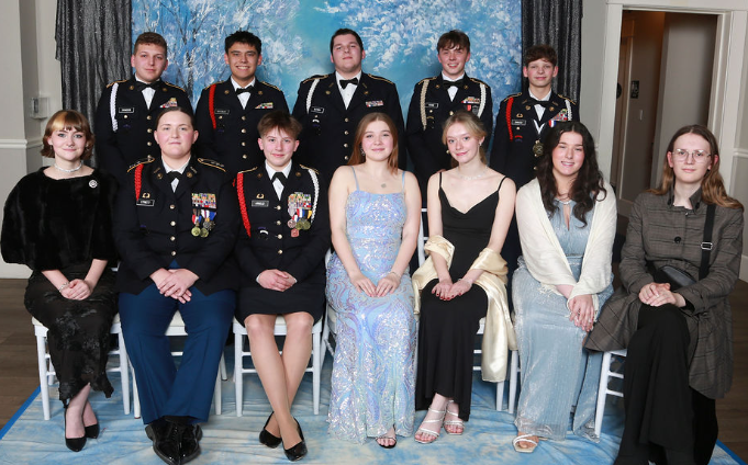Staff Photo from cadet ball 2025