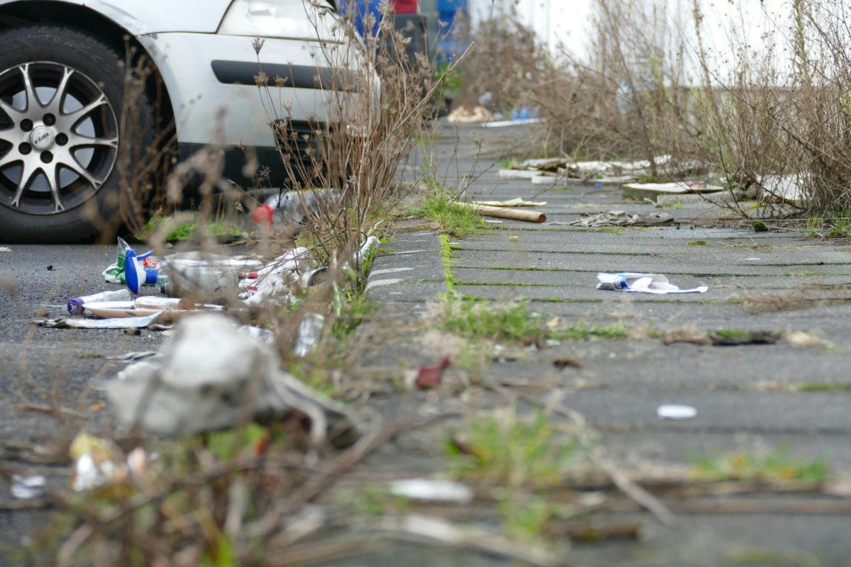 OCHS Parking Lots are Littered with Trash